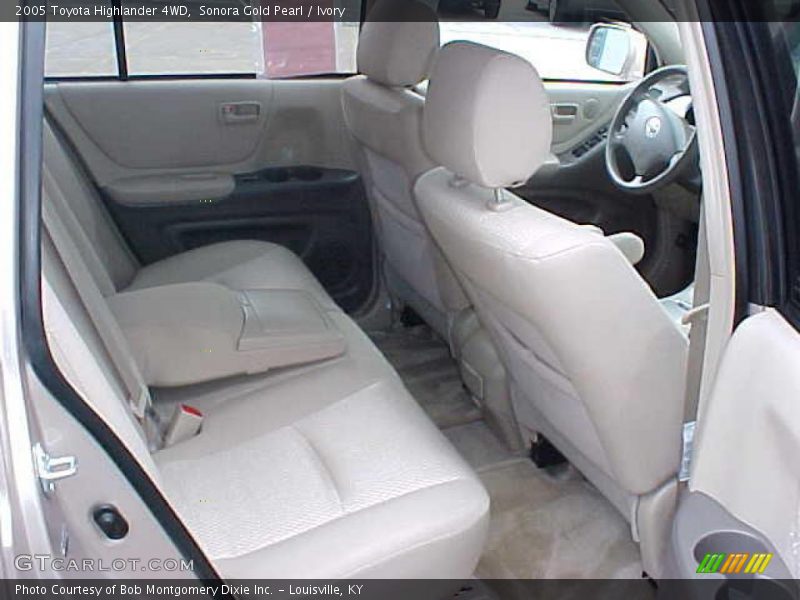Sonora Gold Pearl / Ivory 2005 Toyota Highlander 4WD