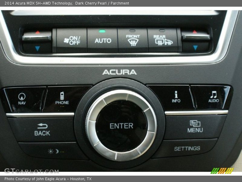 Dark Cherry Pearl / Parchment 2014 Acura MDX SH-AWD Technology