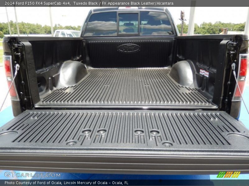 Tuxedo Black / FX Appearance Black Leather/Alcantara 2014 Ford F150 FX4 SuperCab 4x4