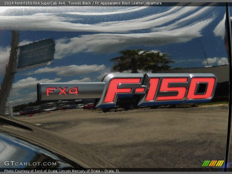 Tuxedo Black / FX Appearance Black Leather/Alcantara 2014 Ford F150 FX4 SuperCab 4x4