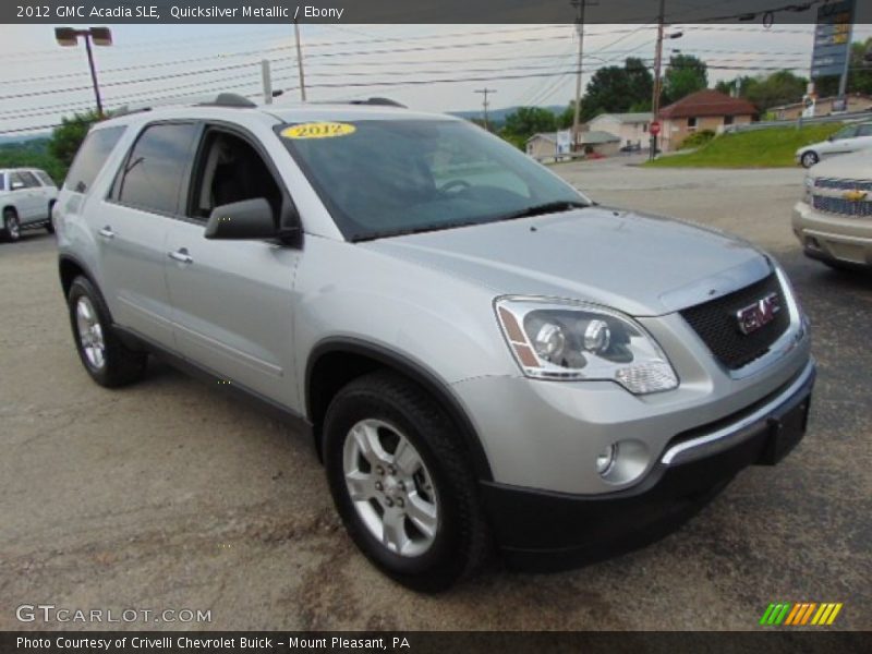 Front 3/4 View of 2012 Acadia SLE