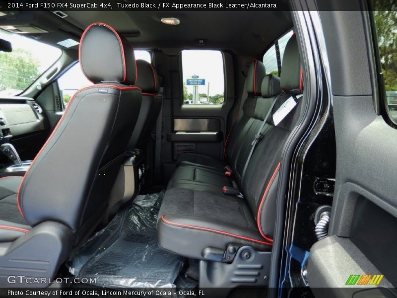 Tuxedo Black / FX Appearance Black Leather/Alcantara 2014 Ford F150 FX4 SuperCab 4x4