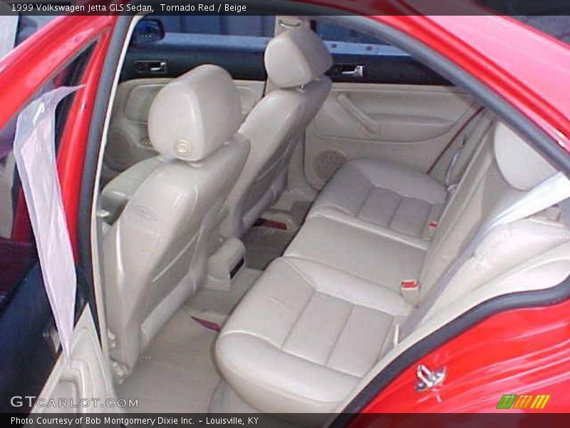 Tornado Red / Beige 1999 Volkswagen Jetta GLS Sedan