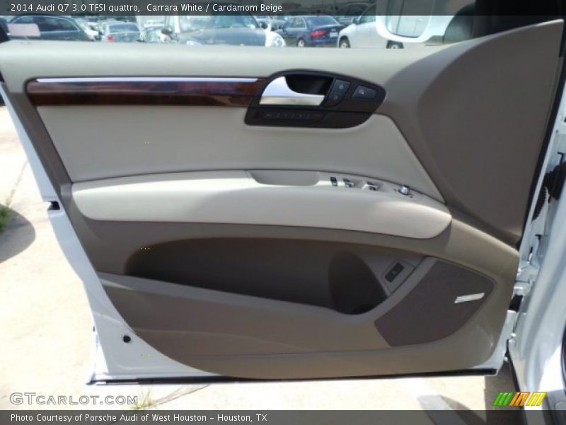 Carrara White / Cardamom Beige 2014 Audi Q7 3.0 TFSI quattro