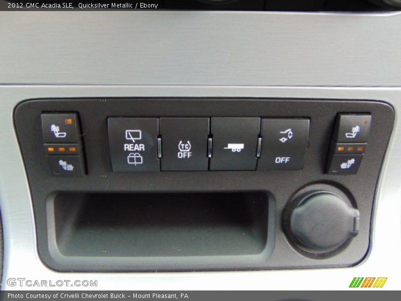 Quicksilver Metallic / Ebony 2012 GMC Acadia SLE