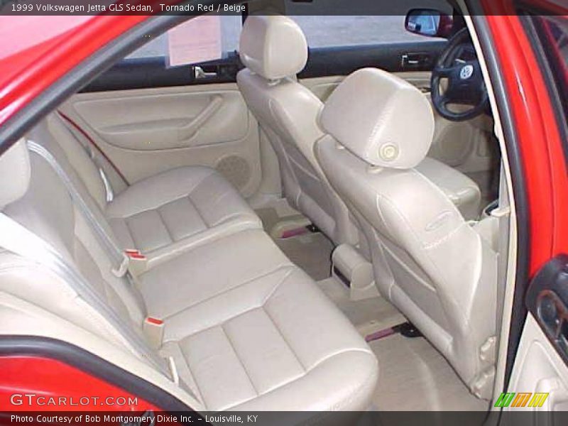 Tornado Red / Beige 1999 Volkswagen Jetta GLS Sedan