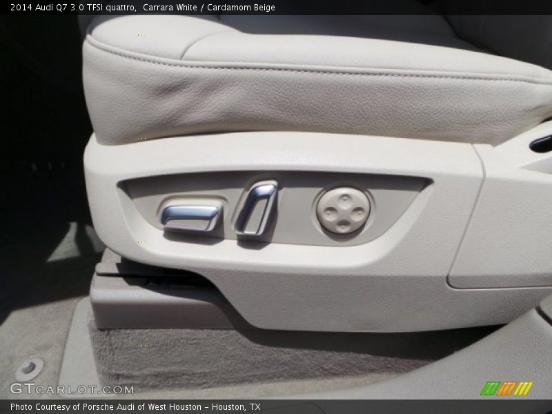 Carrara White / Cardamom Beige 2014 Audi Q7 3.0 TFSI quattro