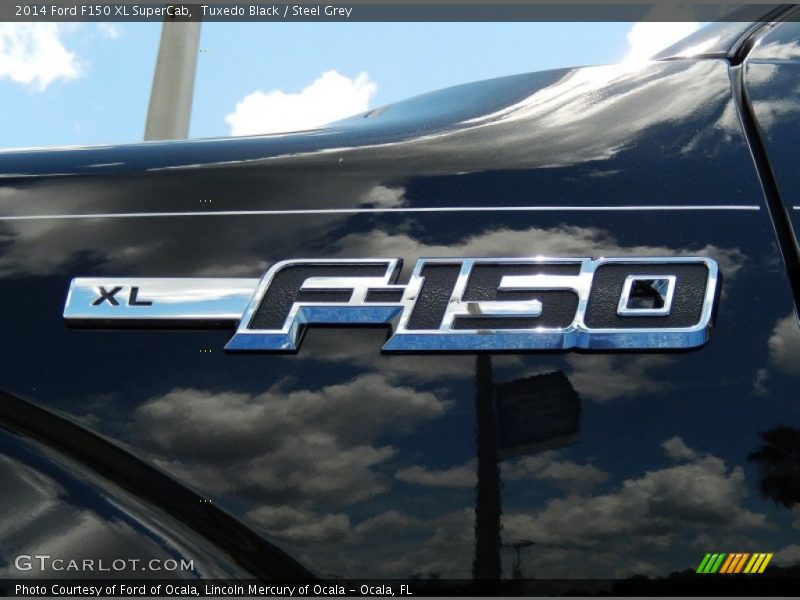 Tuxedo Black / Steel Grey 2014 Ford F150 XL SuperCab