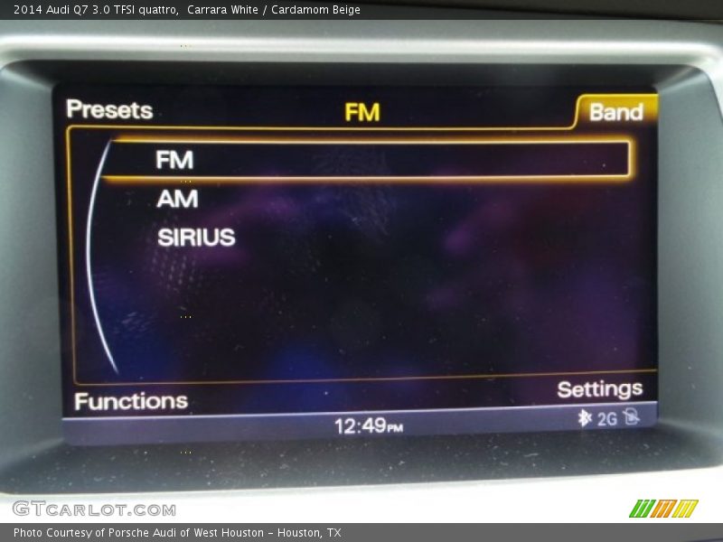 Carrara White / Cardamom Beige 2014 Audi Q7 3.0 TFSI quattro
