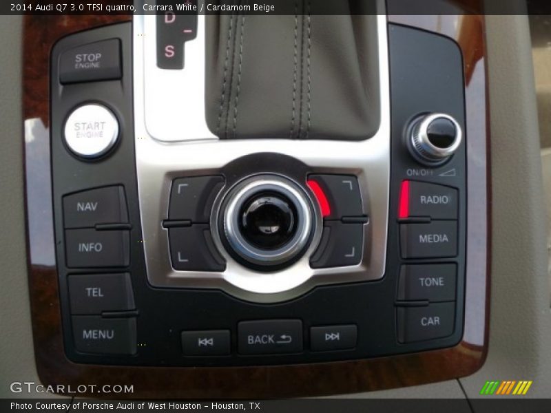 Carrara White / Cardamom Beige 2014 Audi Q7 3.0 TFSI quattro