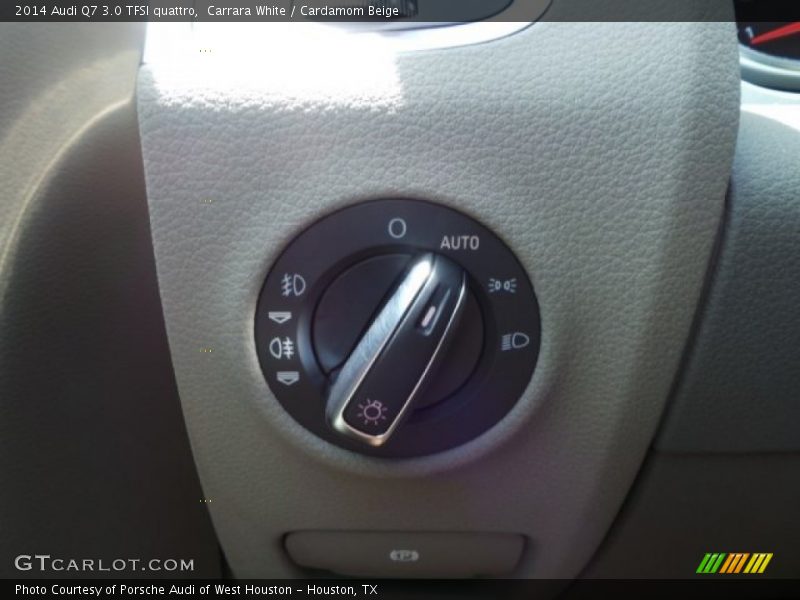 Carrara White / Cardamom Beige 2014 Audi Q7 3.0 TFSI quattro