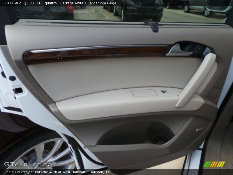 Carrara White / Cardamom Beige 2014 Audi Q7 3.0 TFSI quattro