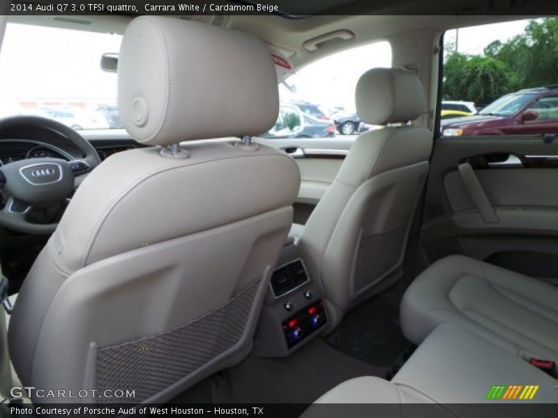 Carrara White / Cardamom Beige 2014 Audi Q7 3.0 TFSI quattro
