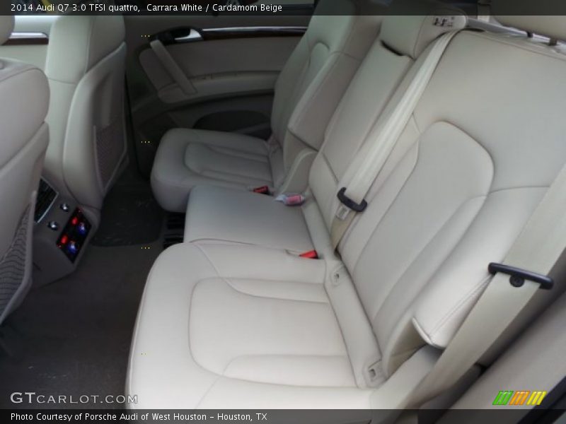 Carrara White / Cardamom Beige 2014 Audi Q7 3.0 TFSI quattro