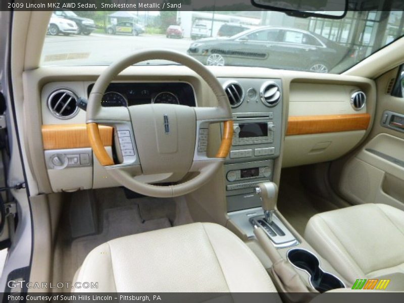  2009 MKZ AWD Sedan Sand Interior