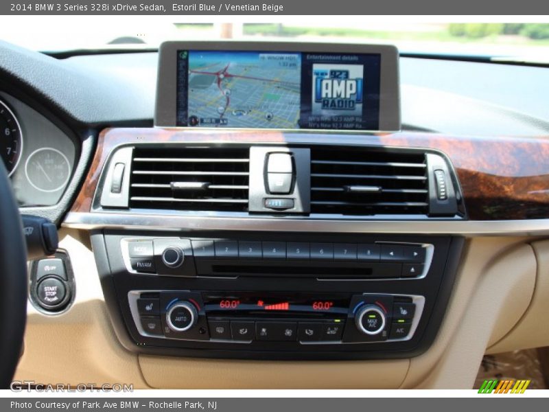 Estoril Blue / Venetian Beige 2014 BMW 3 Series 328i xDrive Sedan