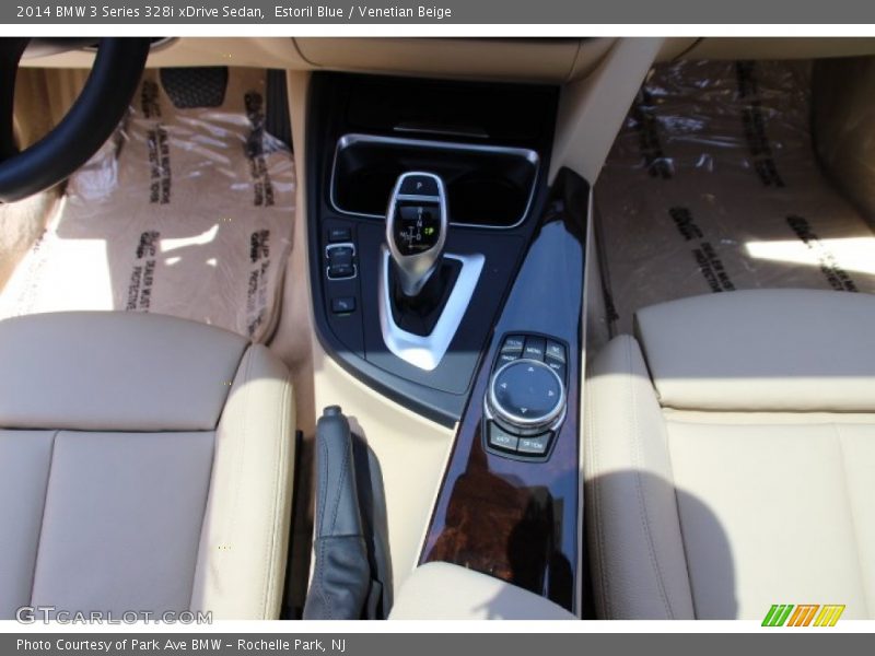 Estoril Blue / Venetian Beige 2014 BMW 3 Series 328i xDrive Sedan
