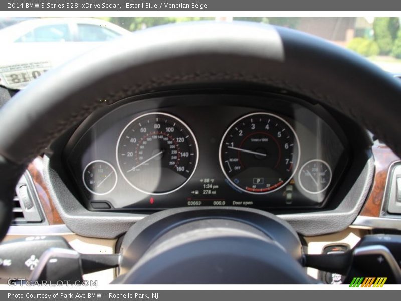  2014 3 Series 328i xDrive Sedan 328i xDrive Sedan Gauges