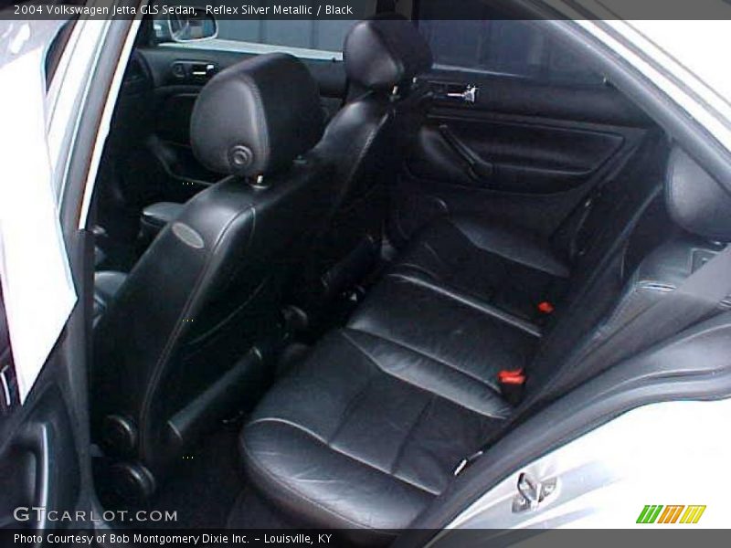 Reflex Silver Metallic / Black 2004 Volkswagen Jetta GLS Sedan