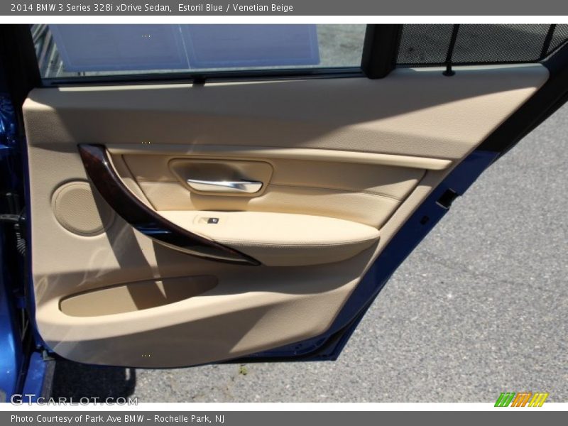 Estoril Blue / Venetian Beige 2014 BMW 3 Series 328i xDrive Sedan