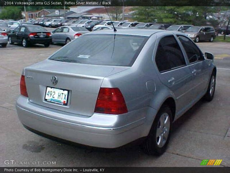 Reflex Silver Metallic / Black 2004 Volkswagen Jetta GLS Sedan