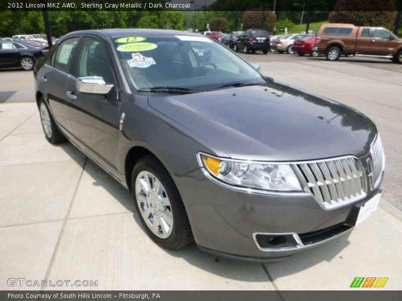 Front 3/4 View of 2012 MKZ AWD