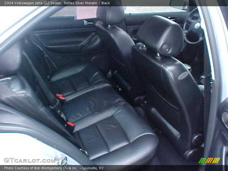 Reflex Silver Metallic / Black 2004 Volkswagen Jetta GLS Sedan