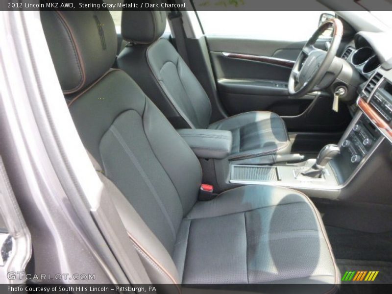 Sterling Gray Metallic / Dark Charcoal 2012 Lincoln MKZ AWD