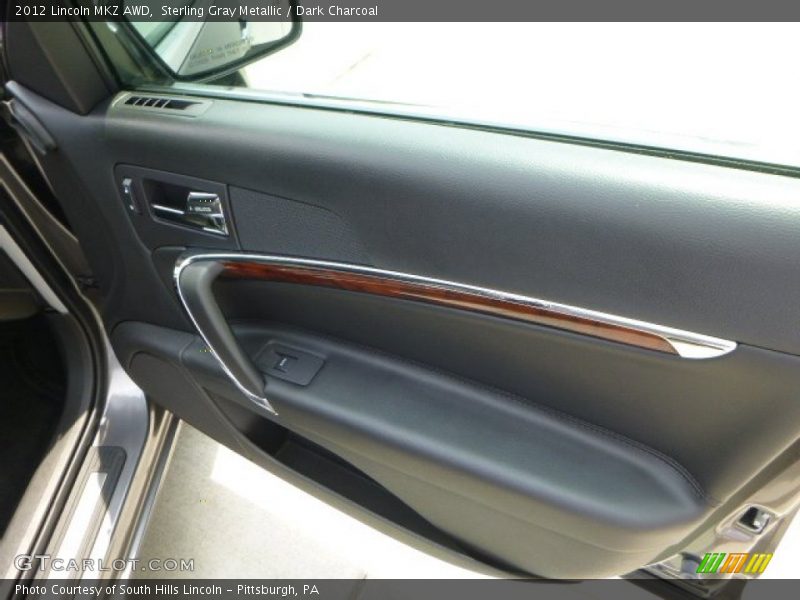 Sterling Gray Metallic / Dark Charcoal 2012 Lincoln MKZ AWD