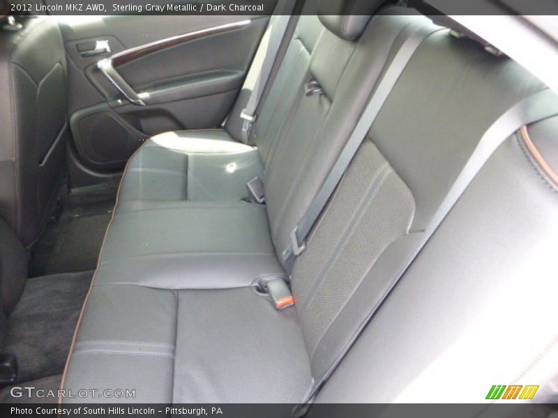 Sterling Gray Metallic / Dark Charcoal 2012 Lincoln MKZ AWD