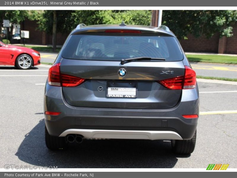Mineral Grey Metallic / Black 2014 BMW X1 xDrive35i