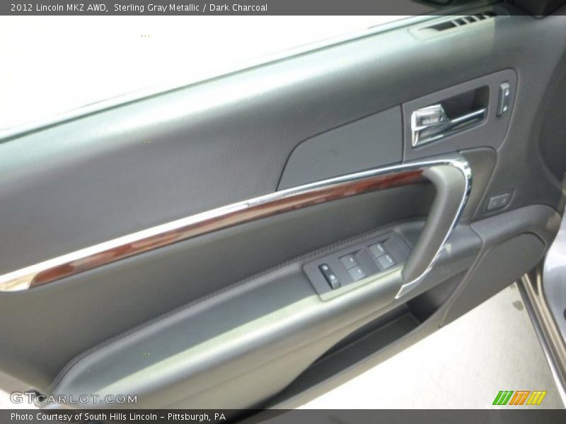 Sterling Gray Metallic / Dark Charcoal 2012 Lincoln MKZ AWD