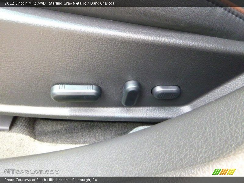 Sterling Gray Metallic / Dark Charcoal 2012 Lincoln MKZ AWD