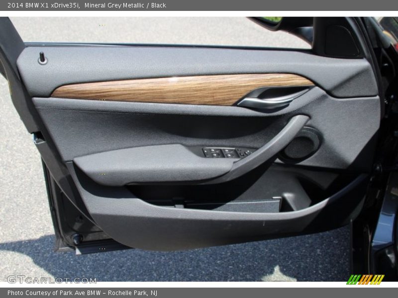 Mineral Grey Metallic / Black 2014 BMW X1 xDrive35i