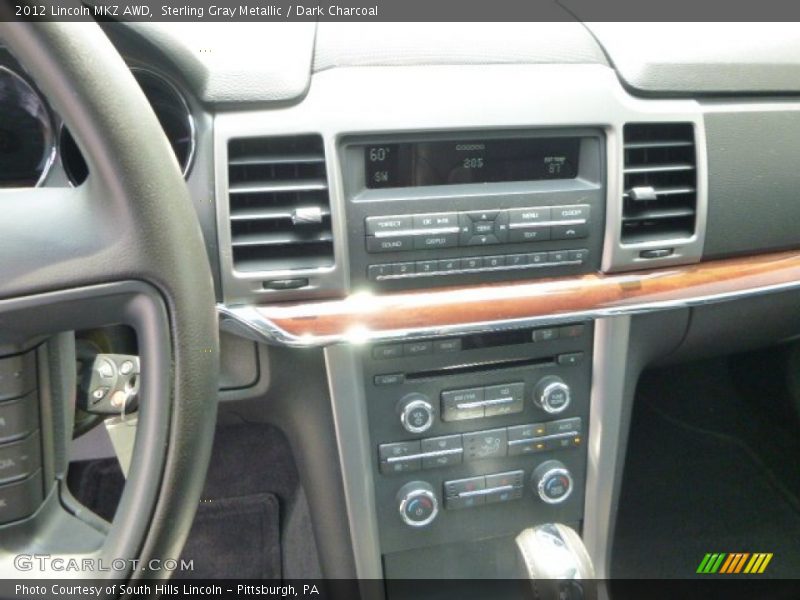 Sterling Gray Metallic / Dark Charcoal 2012 Lincoln MKZ AWD