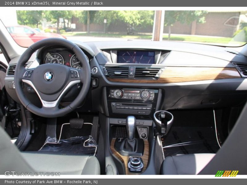 Mineral Grey Metallic / Black 2014 BMW X1 xDrive35i