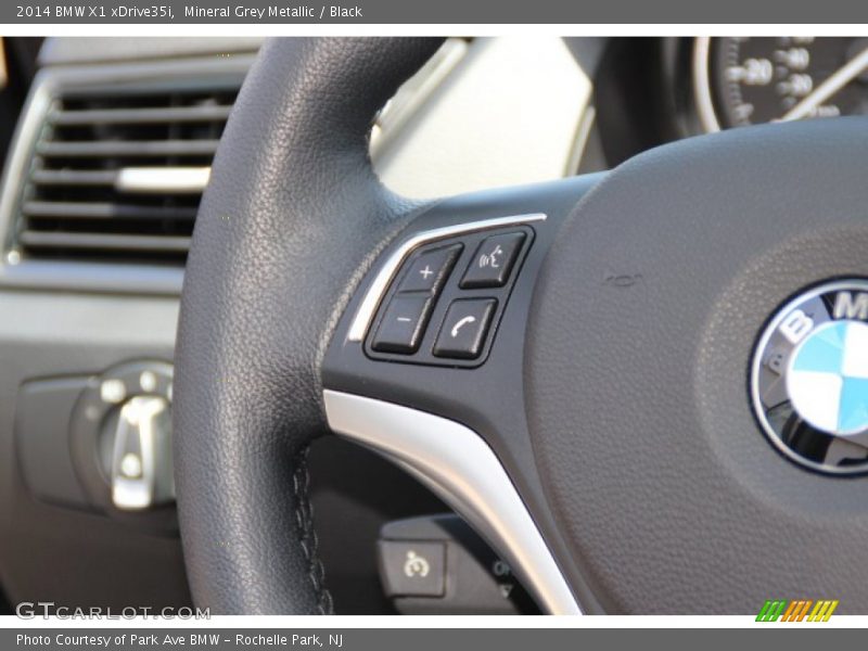 Mineral Grey Metallic / Black 2014 BMW X1 xDrive35i