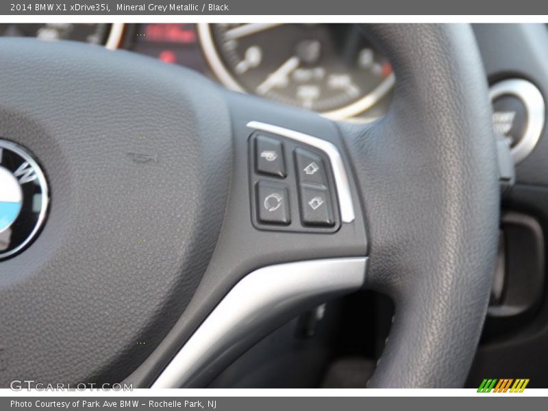 Mineral Grey Metallic / Black 2014 BMW X1 xDrive35i