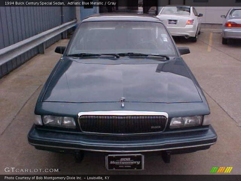 Adriatic Blue Metallic / Gray 1994 Buick Century Special Sedan