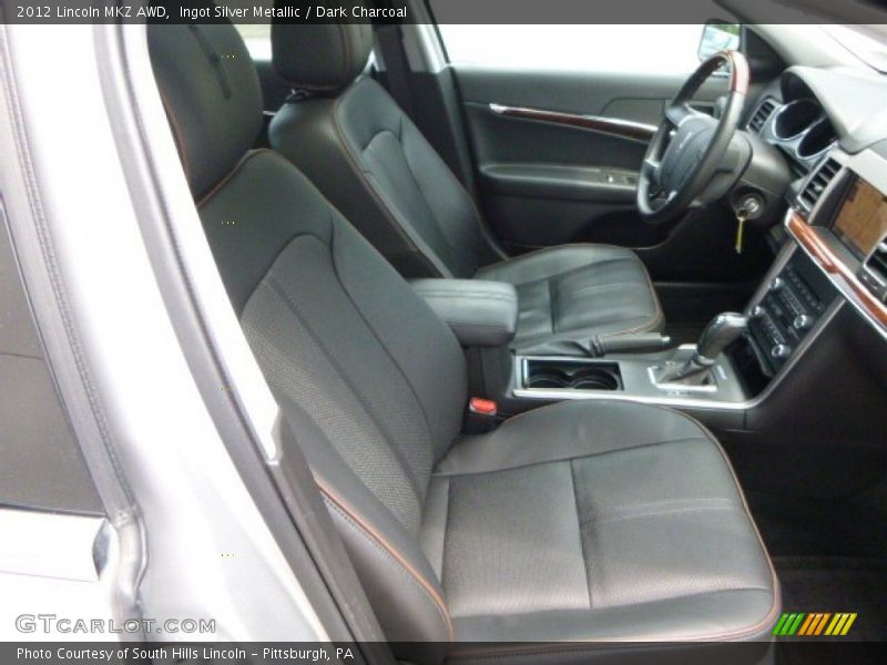 Ingot Silver Metallic / Dark Charcoal 2012 Lincoln MKZ AWD