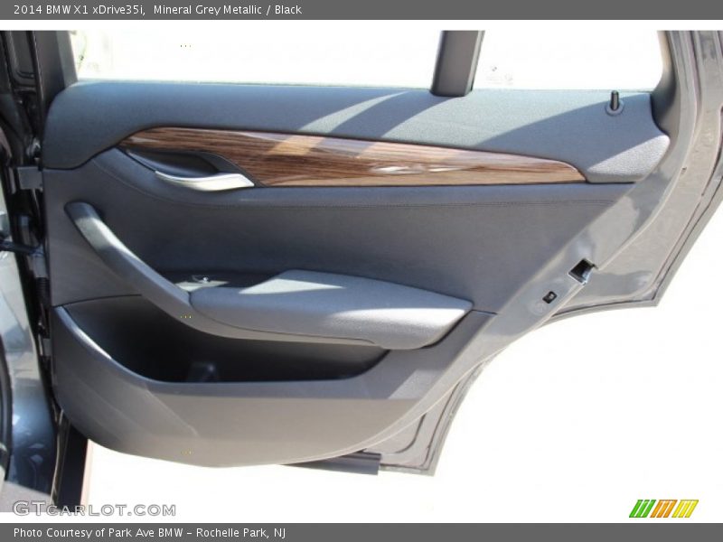 Mineral Grey Metallic / Black 2014 BMW X1 xDrive35i