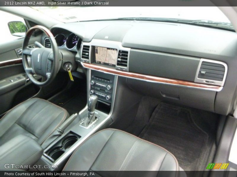 Ingot Silver Metallic / Dark Charcoal 2012 Lincoln MKZ AWD