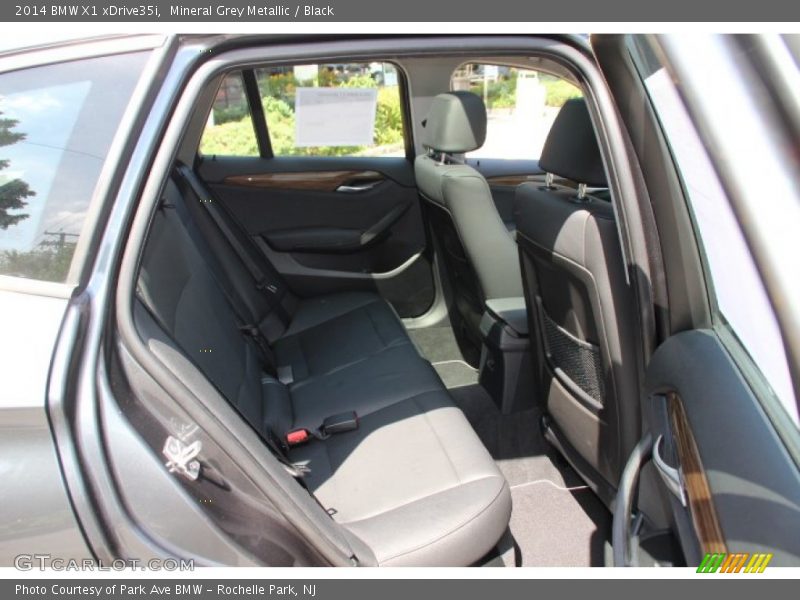 Mineral Grey Metallic / Black 2014 BMW X1 xDrive35i