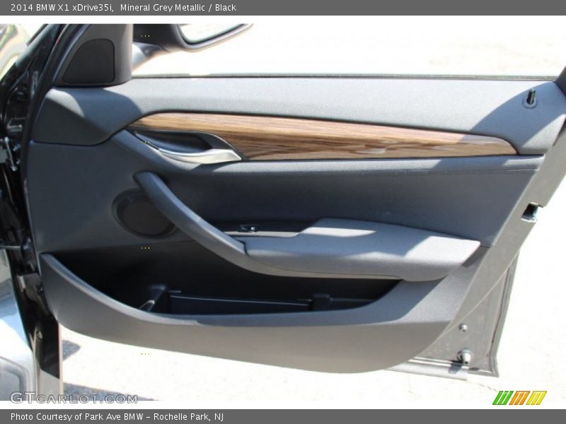 Mineral Grey Metallic / Black 2014 BMW X1 xDrive35i