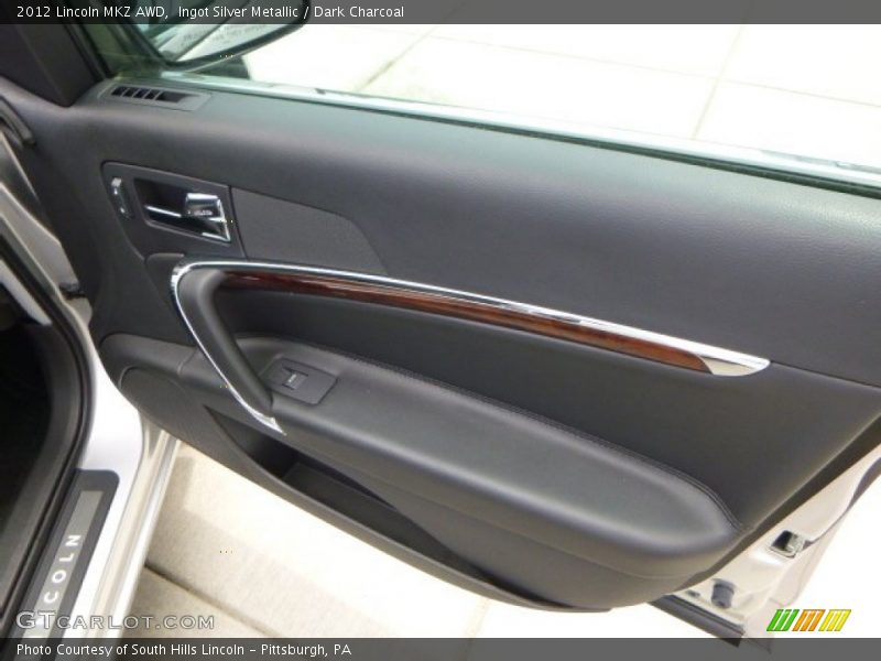 Ingot Silver Metallic / Dark Charcoal 2012 Lincoln MKZ AWD