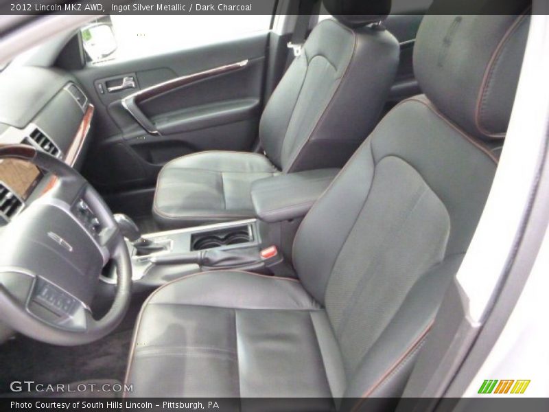 Ingot Silver Metallic / Dark Charcoal 2012 Lincoln MKZ AWD