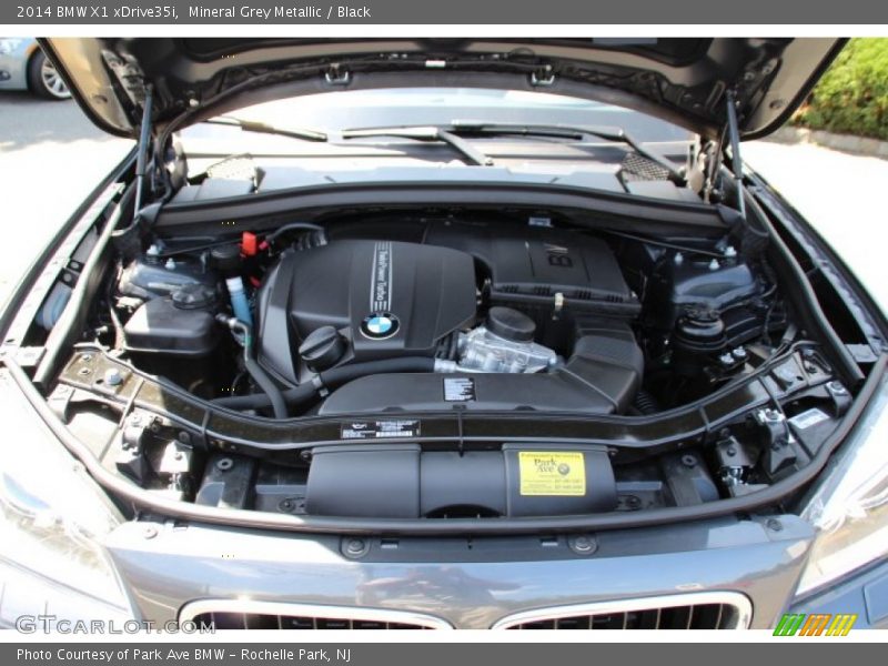 Mineral Grey Metallic / Black 2014 BMW X1 xDrive35i