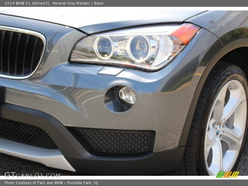 Mineral Grey Metallic / Black 2014 BMW X1 xDrive35i
