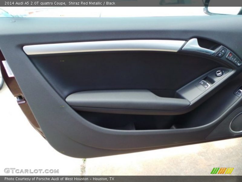Shiraz Red Metallic / Black 2014 Audi A5 2.0T quattro Coupe