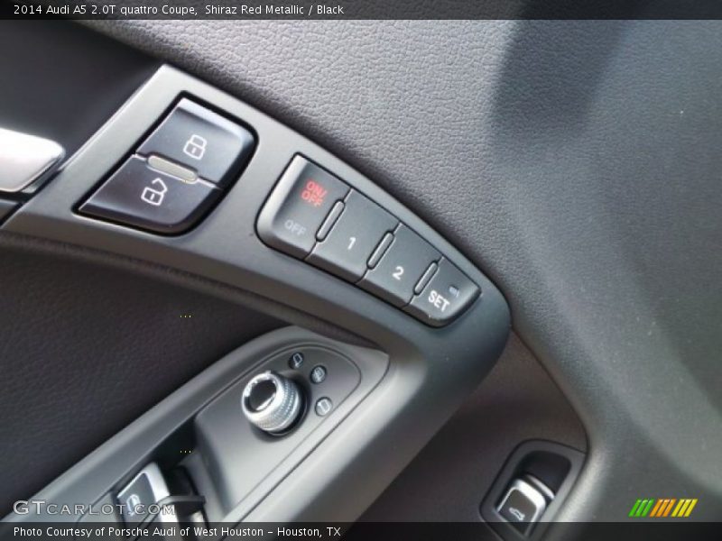 Shiraz Red Metallic / Black 2014 Audi A5 2.0T quattro Coupe